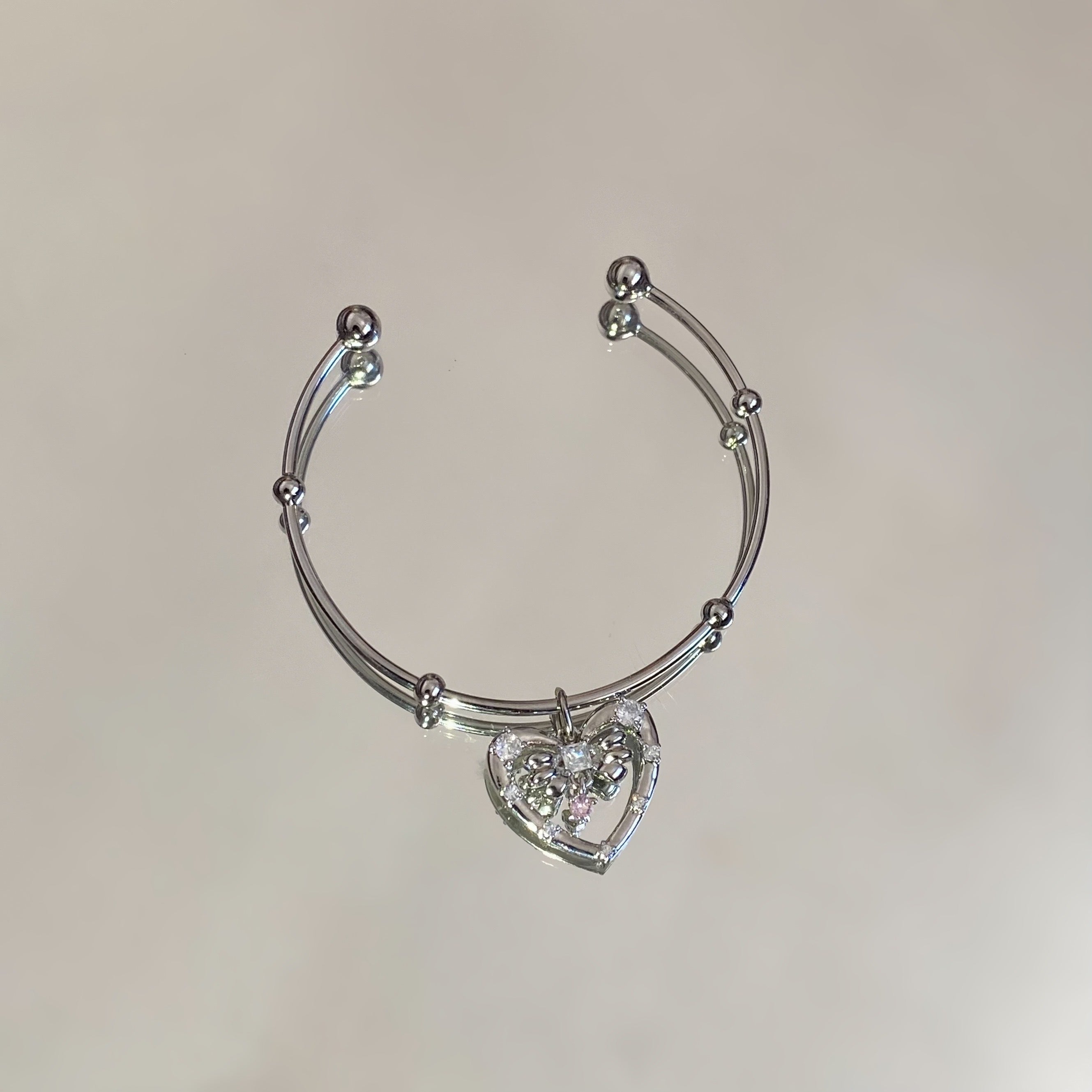 Kalp Mini Charm Bileklik